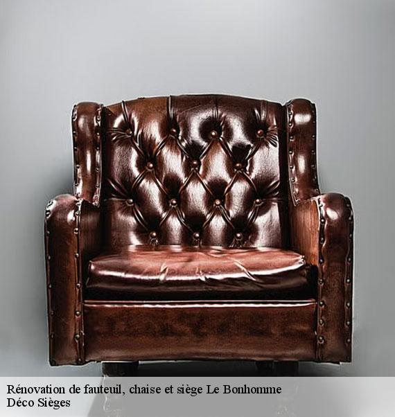Rénovation de fauteuil, chaise et siège  le-bonhomme-68650 Déco Sièges