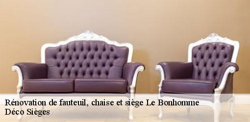 Rénovation de fauteuil, chaise et siège  le-bonhomme-68650 Déco Sièges