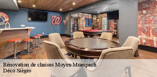 Rénovation de chaises  moyen-muespach-68640 Déco Sièges